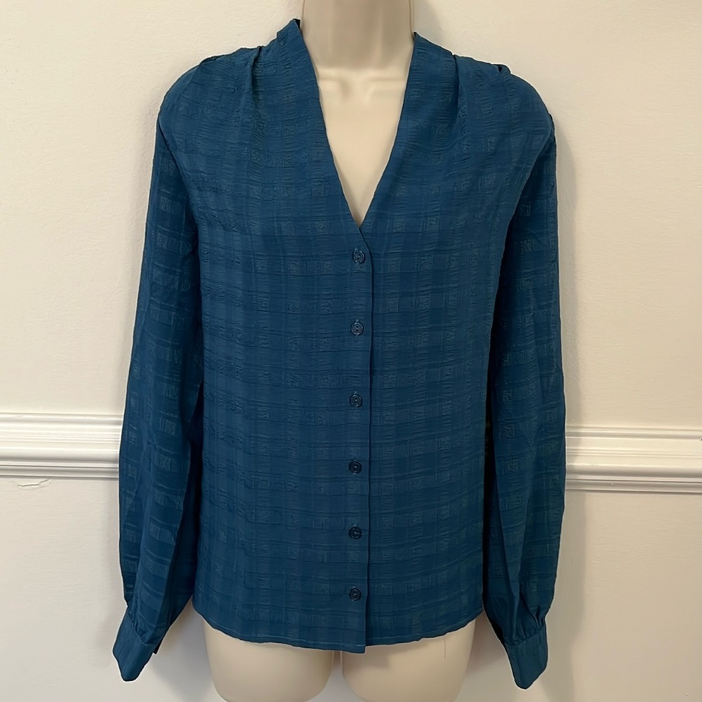 Lush Stitch Fix Connie Button Down Blouse, NWT, Size Medium